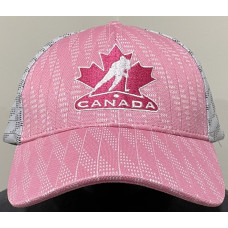 D9. Hockey Canada Logo Baseball Hat CB (Pink) D9. Hockey Canada Logo Baseball Hat CB (Pink)